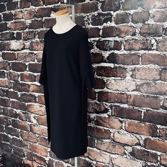 Colletta Dress NWT Black Shift Sweater Knit Size Small - Picture 9 of 12